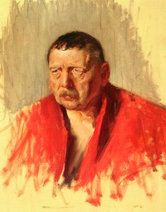 Retrato de Zorn de Bruno Andreas Liljefors